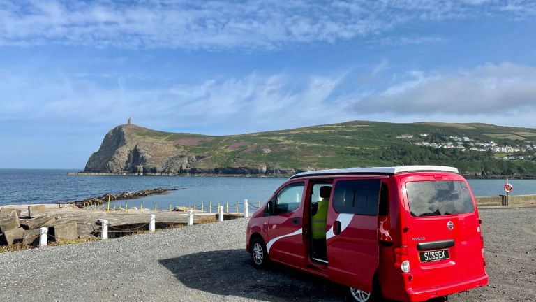 Sea view from the Isle of Man