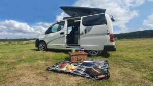 White NV200 Nissan Campervan