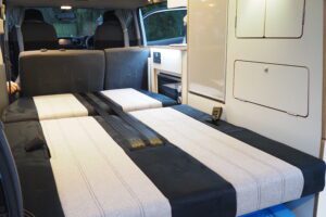 Campervan Rock and Roll Bed Sussex Campervans