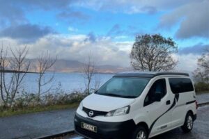 e-nv200 by the Lake